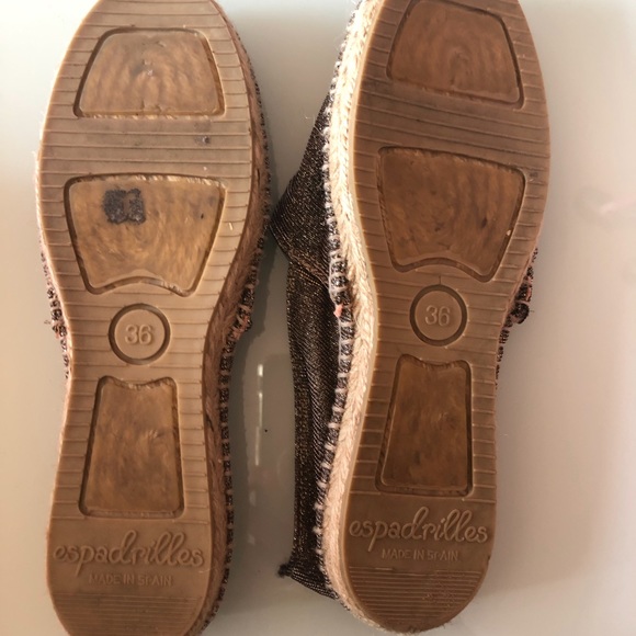 FABULOUS ESPADRILLES—-METALLIC - Picture 4 of 5